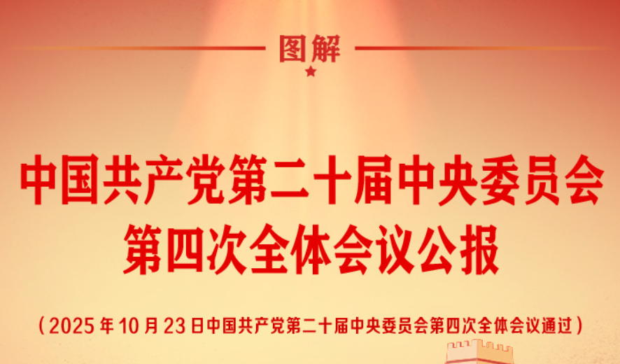 图解党的二十届四中全会公报